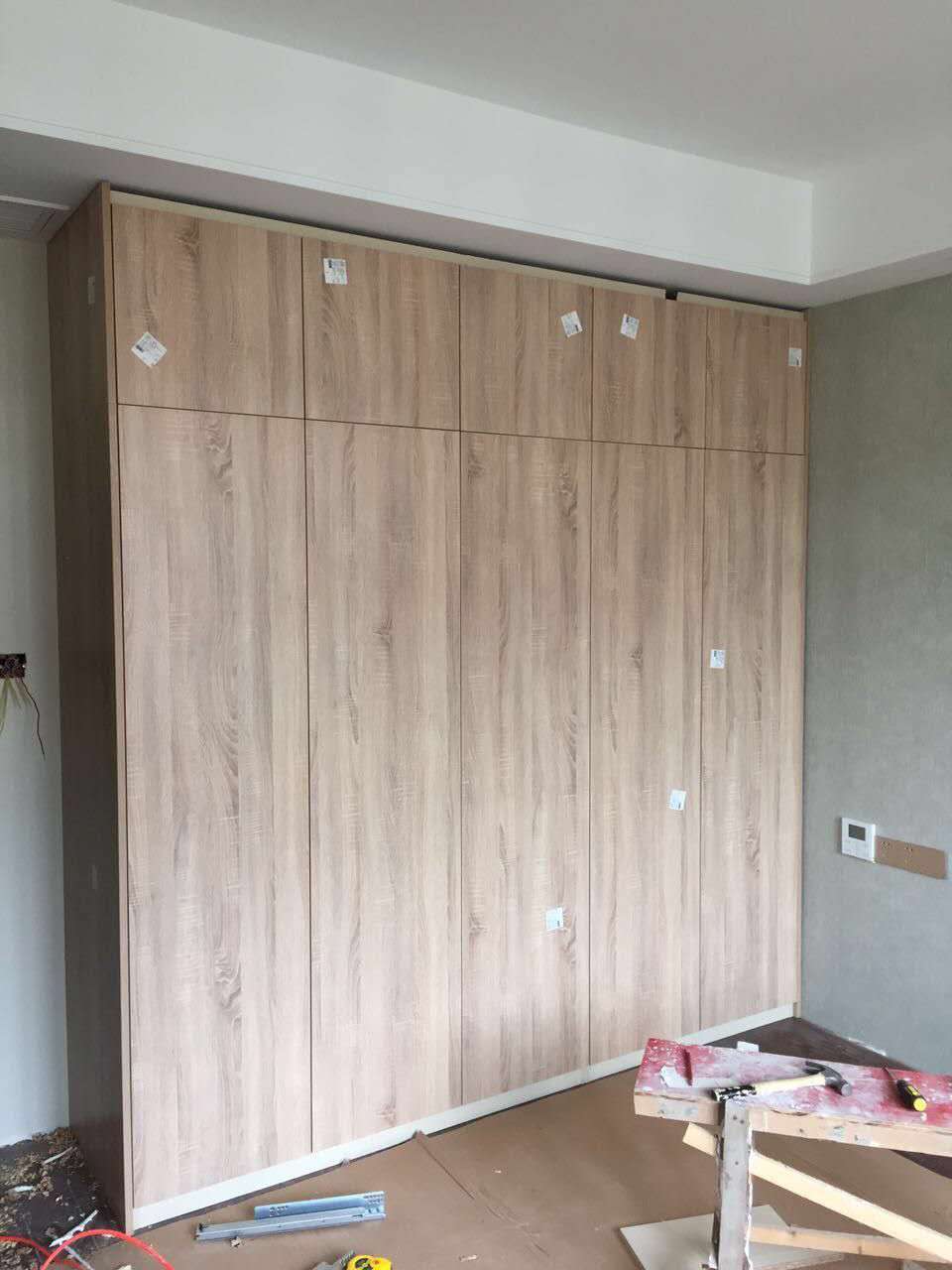 梅亚奇全屋 双饰面 平板 简单造型 衣柜开门